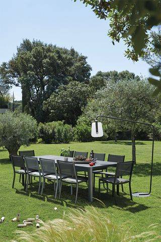 Fermob - Chaise de jardin alu textilène carbone Costa Fermob - Image 4