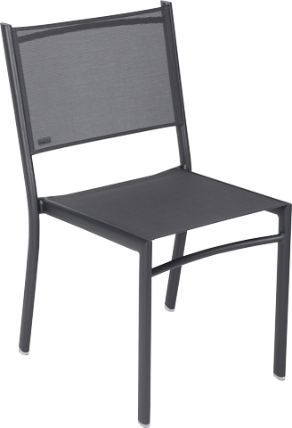 Fermob - Chaise de jardin alu textilène carbone Costa Fermob - Image 1