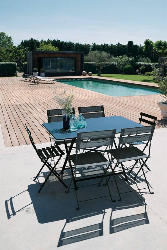 Fermob - Table de Jardin Acier Acapulco L.128 x l.128 x H.74 cm - FERMOB - Image 2