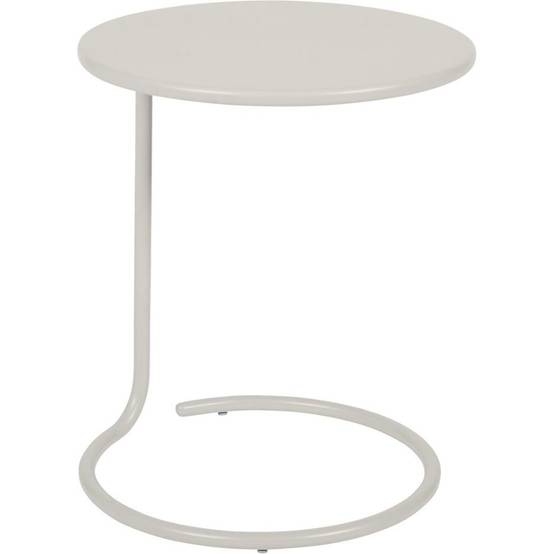 Table Basse Ronde Acier Grise - FERMOB - Image 4