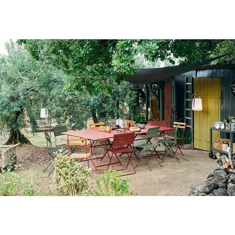 Fermob - Chaise de jardin pliante acier textilène cactus Latitude Fermob - Image 3