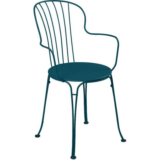 Fermob - Fauteuil de jardin acier bleu acapulco Opera Fermob - Image 6