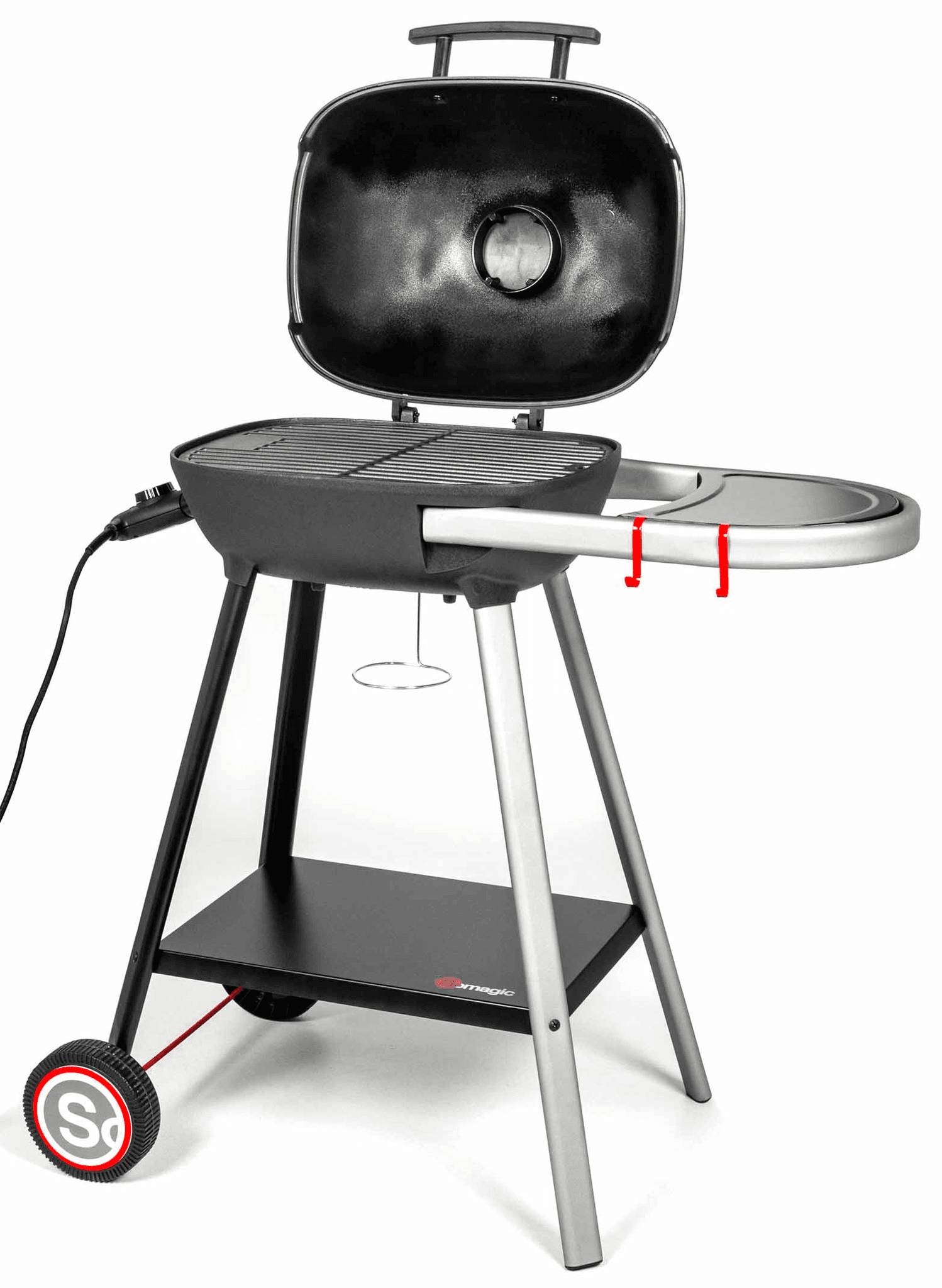Somagic - Somagic - Barbecue électrique Voltiz L.84 x l.52,5 x H.93 cm - Image 1