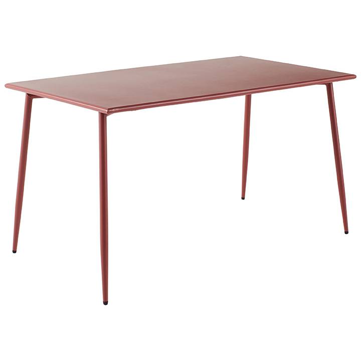 Ecloz - Ecloz - Table Evolution Terracotta L.140 x l.80 x H.73 cm - Image 1