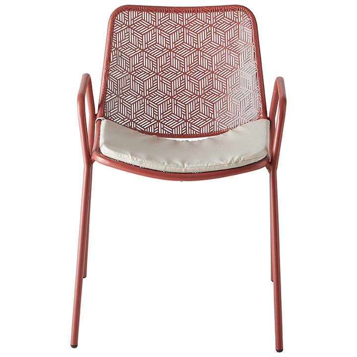 Ecloz - Ecloz - Fauteuil Evolution Terracotta L.55 x l.40 x H.81 cm - Image 4