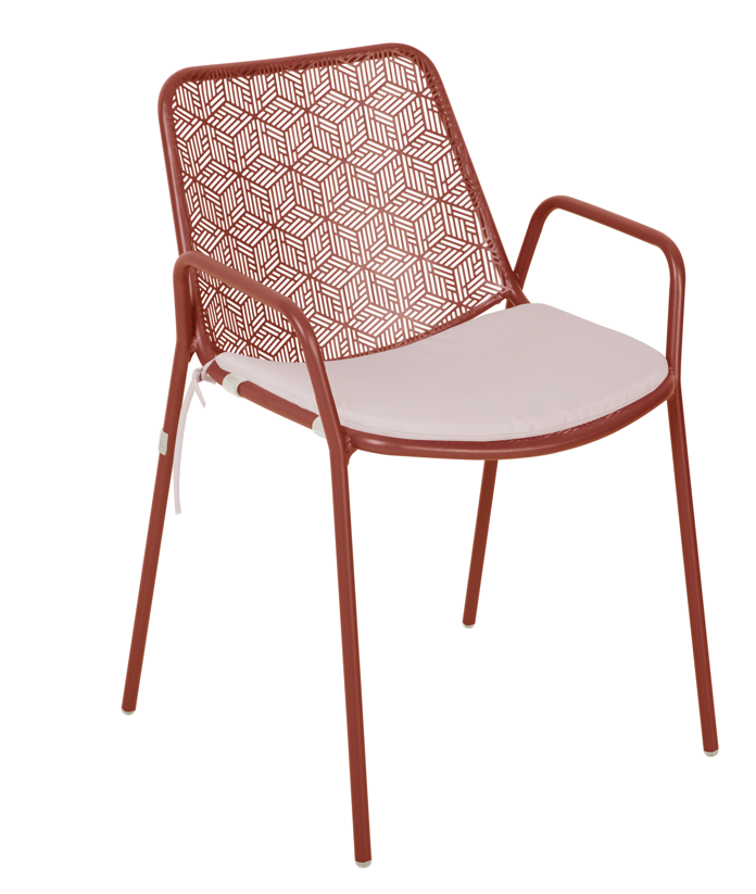 Ecloz - Ecloz - Fauteuil Evolution Terracotta L.55 x l.40 x H.81 cm - Image 1