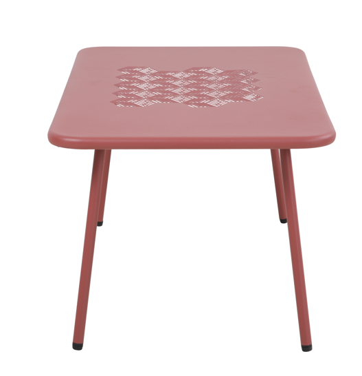 Ecloz - Ecloz - Table basse Tendance Terracotta L.90 x l.50 x H.39 cm - Image 2