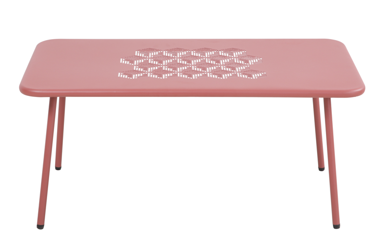 Ecloz - Ecloz - Table basse Tendance Terracotta L.90 x l.50 x H.39 cm - Image 1