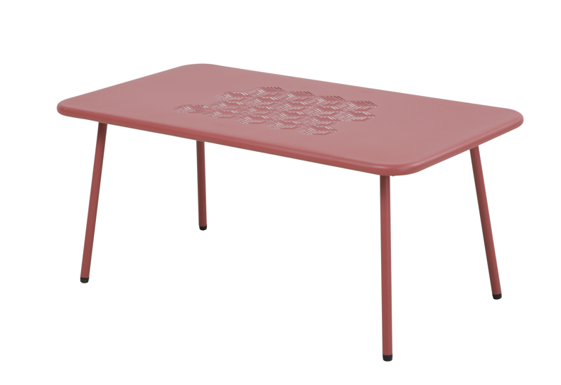 Ecloz - Ecloz - Table basse Tendance Terracotta L.90 x l.50 x H.39 cm - Image 4
