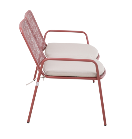 Ecloz - Ecloz - Banc Tendance Terracotta L.118 x l.49 x H.73 cm - Image 4
