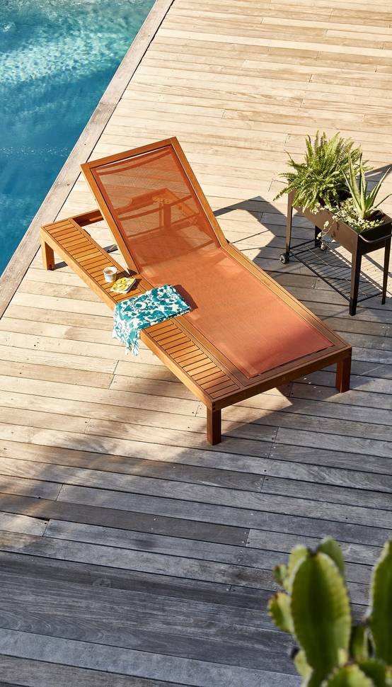 Bain de Soleil Valentine Terracotta L.211 x l.95 x H.88 cm - Image 5
