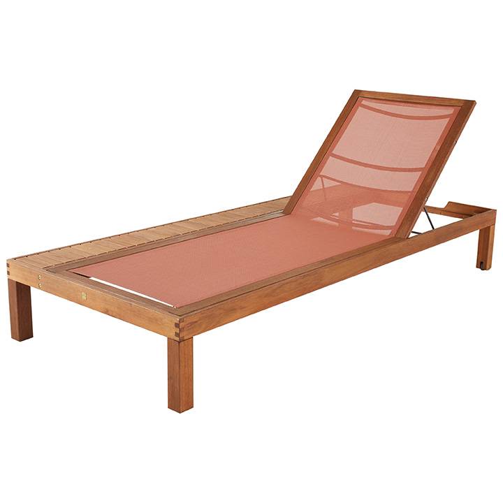 Bain de Soleil Valentine Terracotta L.211 x l.95 x H.88 cm - Image 1