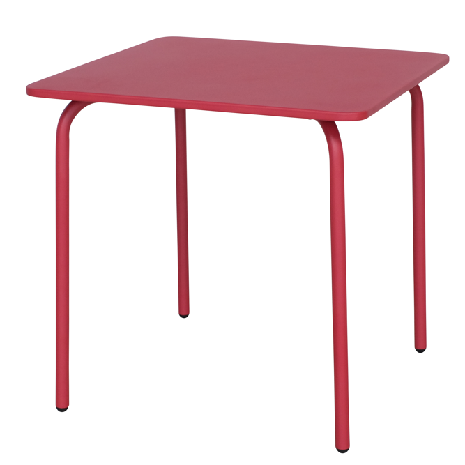 Ecloz - Table Lutin Rouge - L.48 x l.48 x H.47 cm - ECLOZ - Image 1