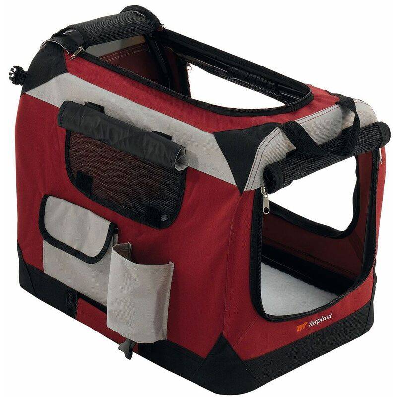 Niche Portable Nylon Bordeaux 49 x 34 x H 34 cm - FERPLAST - Image 5