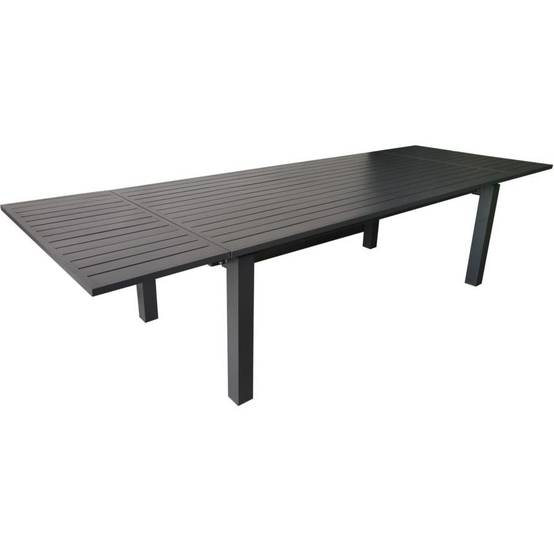 Ecloz - Table de jardin extensible aluminium graphite L.220/270/320 x l.110 x H.74 cm – ECLOZ - Image 2