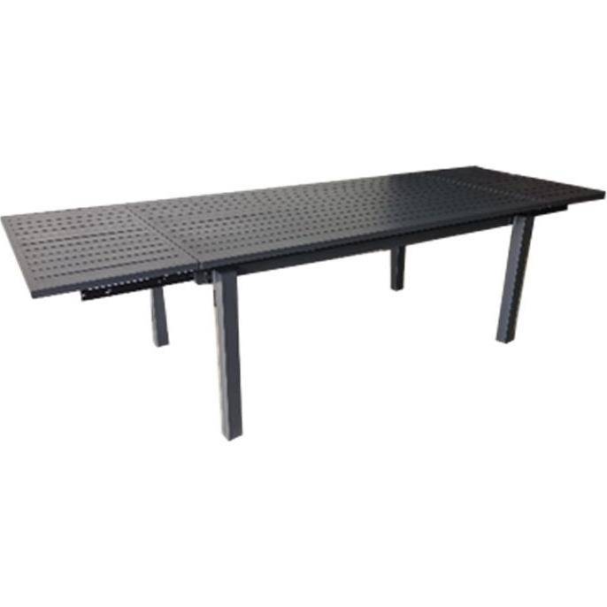 Ecloz - Table de jardin extensible aluminium graphite L.220/270/320 x l.110 x H.74 cm – ECLOZ - Image 3