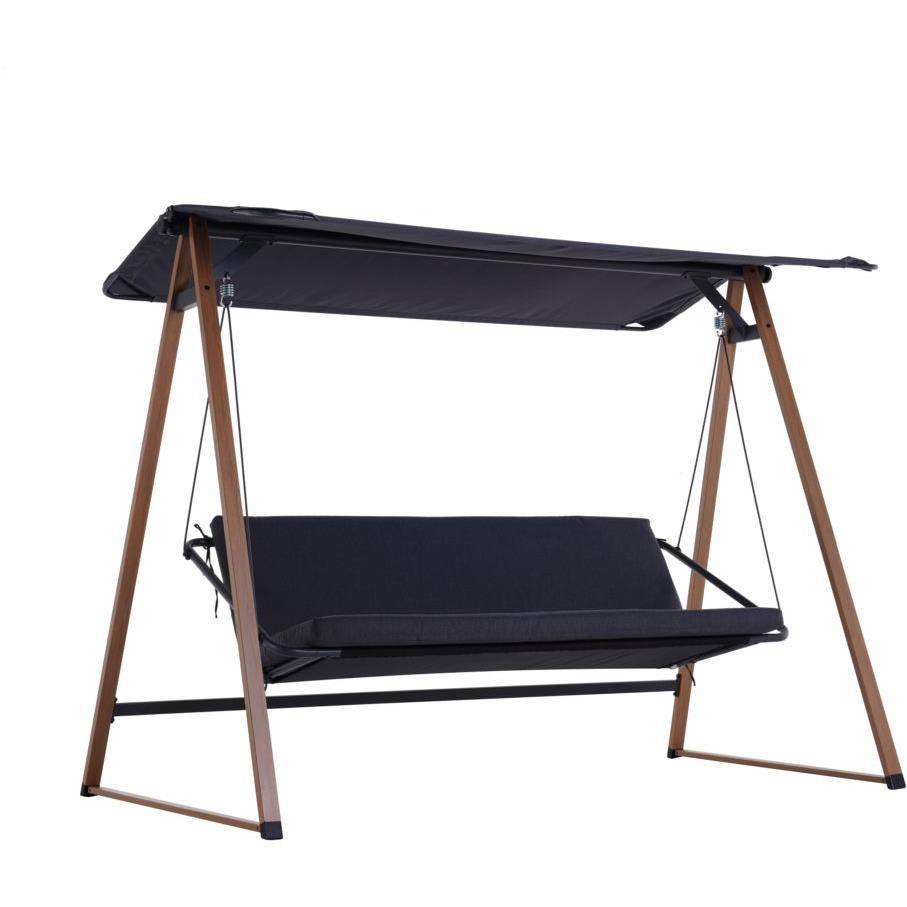 Proloisirs - ProLoisirs - Balancelle Cubic 3 places L.224 x l.135 x H.173 cm 