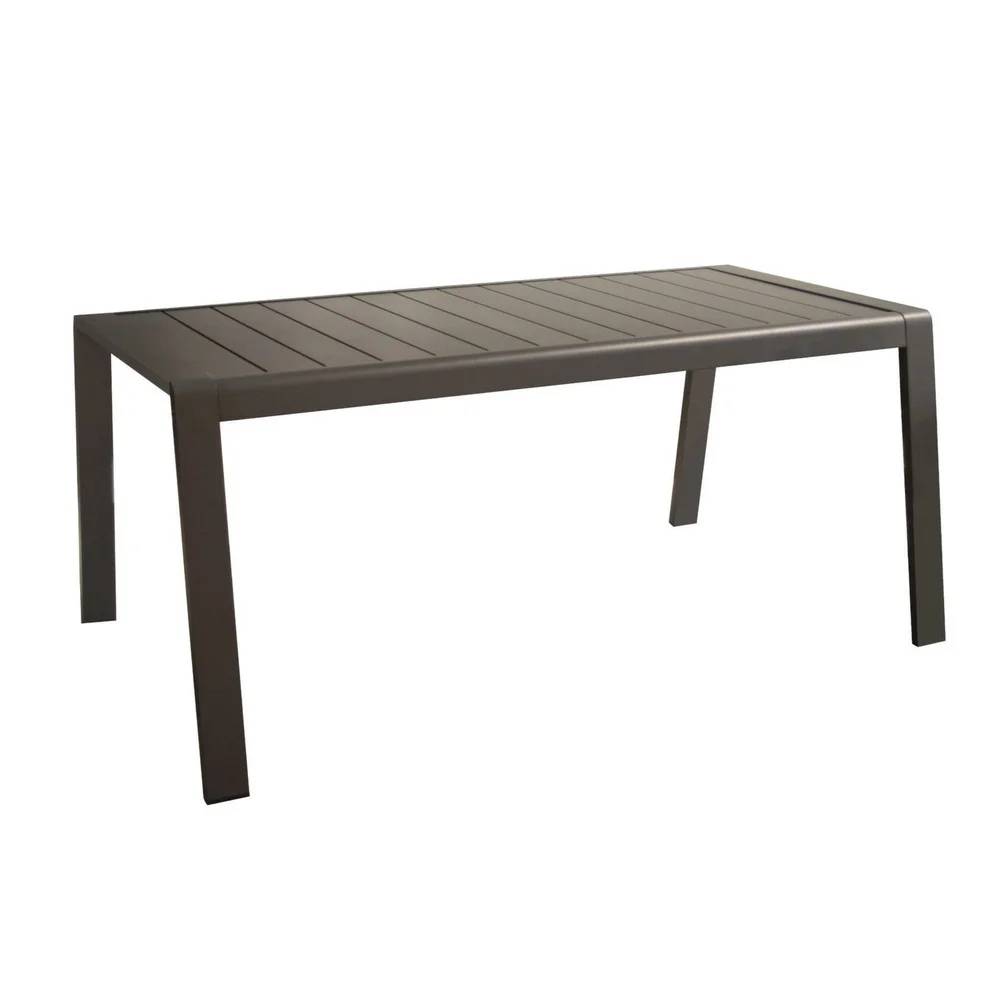 Table de Jardin Lounge Aluminium Grey – PROLOISIRS - Image 1