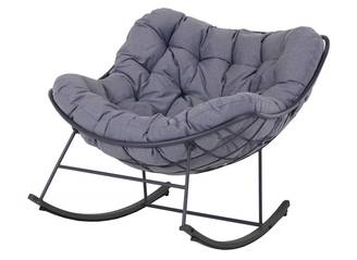 Proloisirs - Fauteuil à Bascule Acier Epoxy - PROLOISIRS