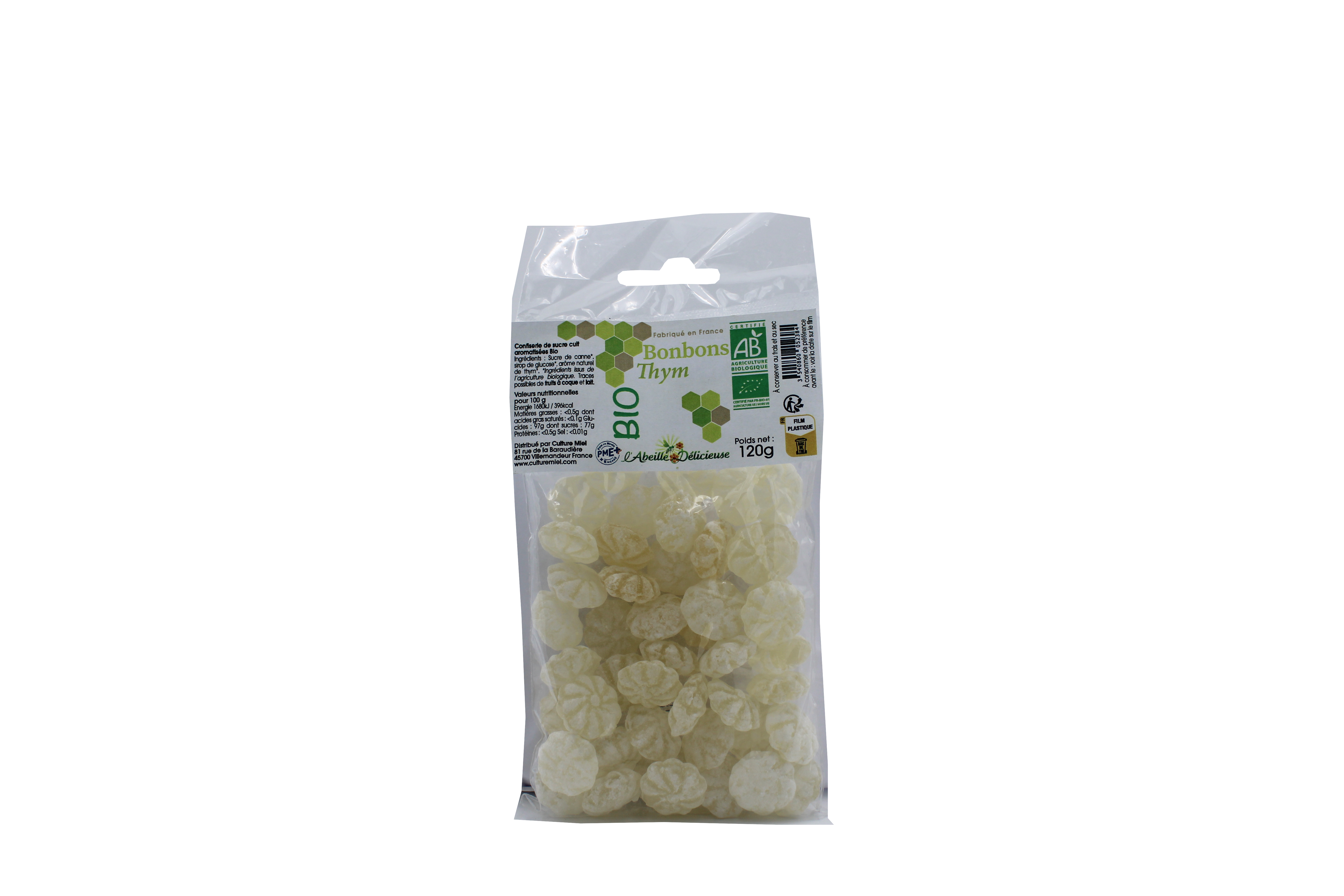 L'Abeille Délicieuse - Bonbon bio au thym 120 g - L'Abeille Délicieuse - Image 4
