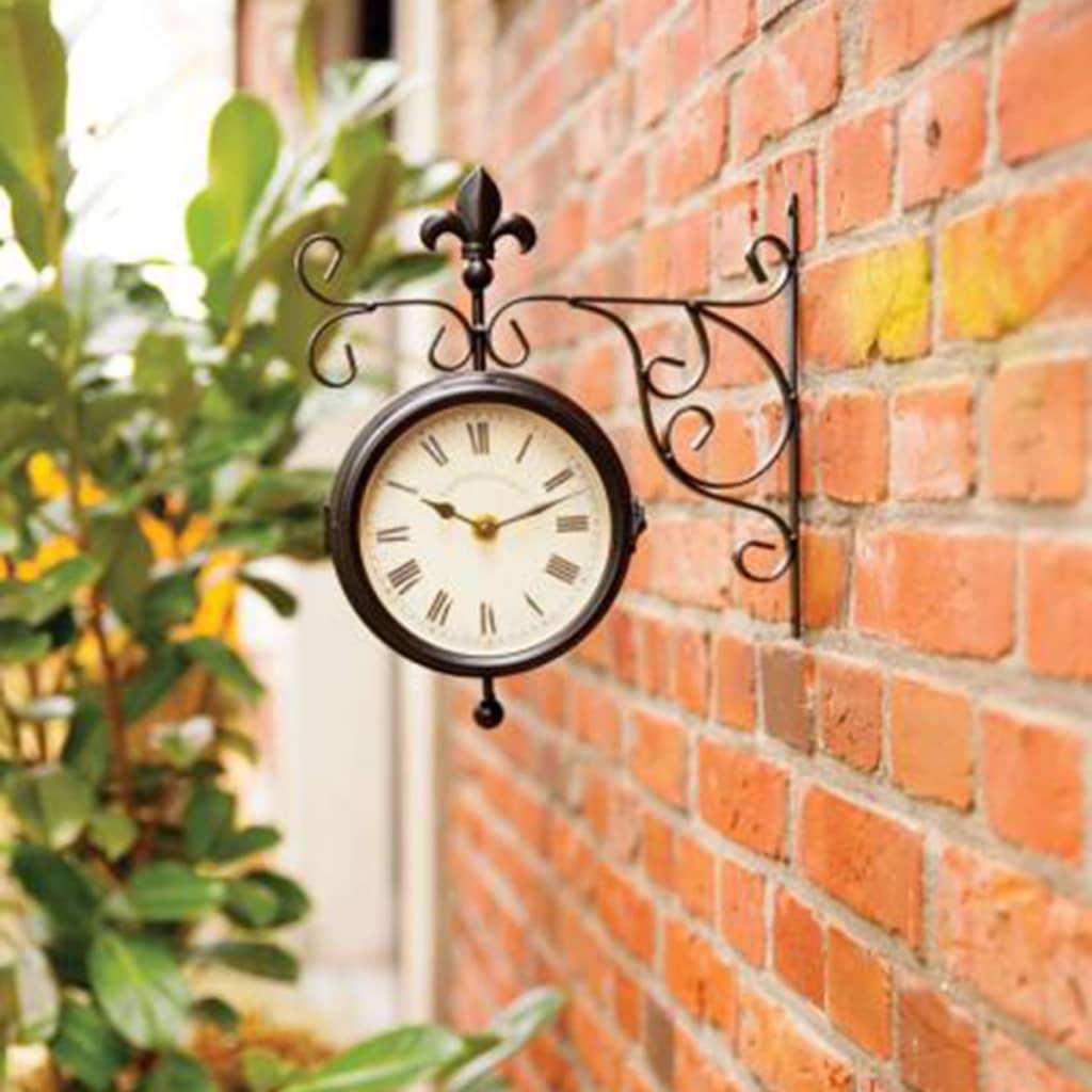 Horloge Extérieure Double Face - ESSCHERT DESIGN - Image 2