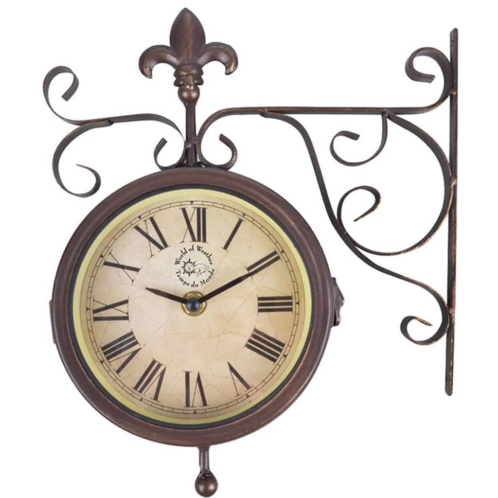 Horloge Extérieure Double Face - ESSCHERT DESIGN - Image 6