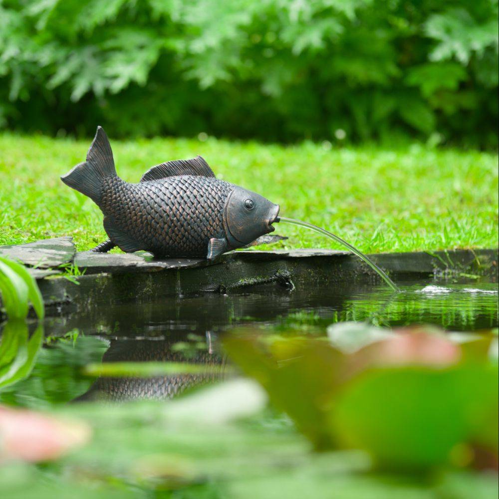 Fontaine de Jardin Cracheur Poisson - UBBINK - Image 8