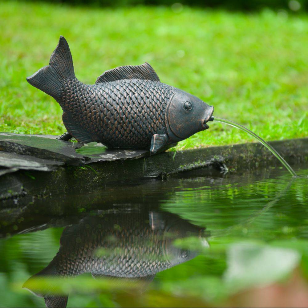 Fontaine de Jardin Cracheur Poisson - UBBINK - Image 7