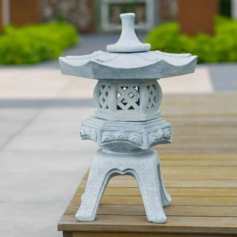 Lanterne de Jardin Rokkaku Yukimi - UBBINK - Image 10