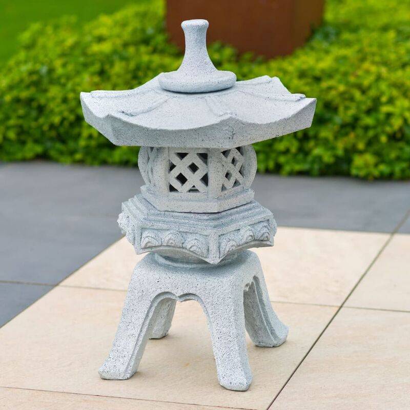 Lanterne de Jardin Rokkaku Yukimi - UBBINK - Image 9