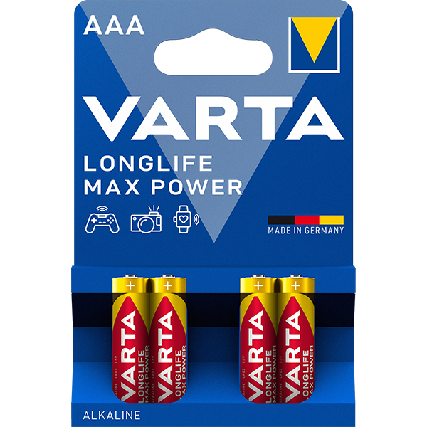 LONGLIFE MAX POWER AAA / LR03 x4 - Image 1