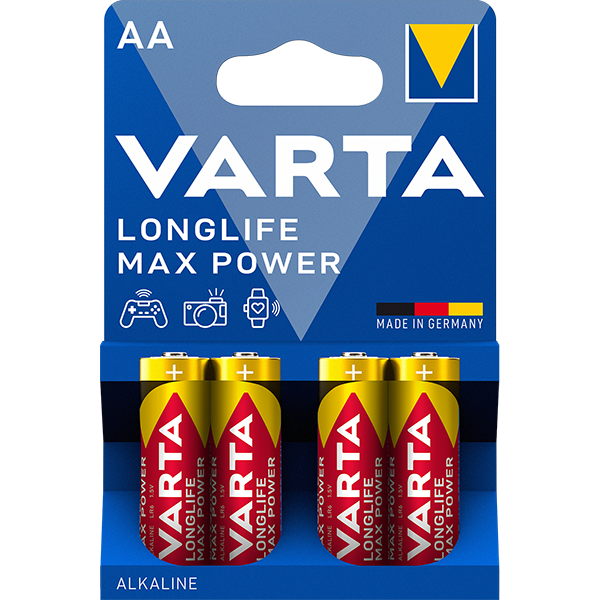 LONGLIFE MAX POWER AA / LR06 x4 - Image 1