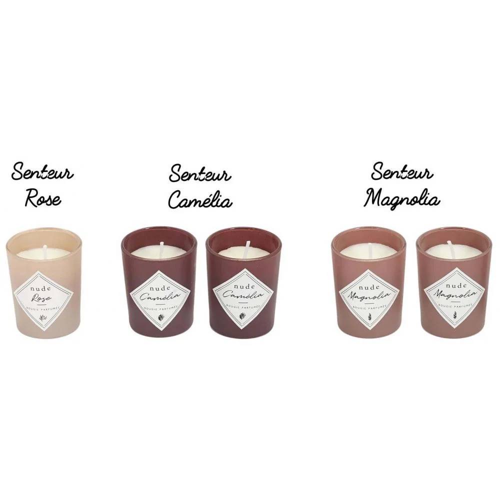 The Home Deco Factory - Coffret 5 Bougies Parfumées Nude - THE HOME DECO FACTORY - Image 3