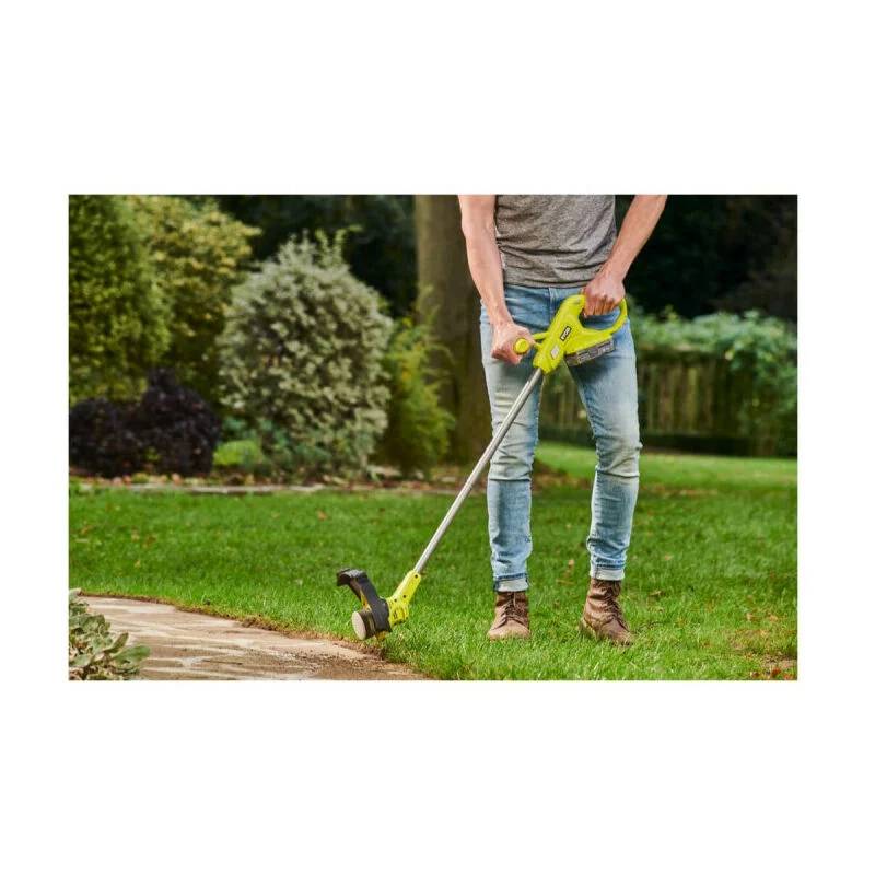 Ryobi - Coupe/Dresse-bordures sans fil  18 V batterie et chargeur inclus Ø 23 cm RY18LT23A - RYOBI - Image 10