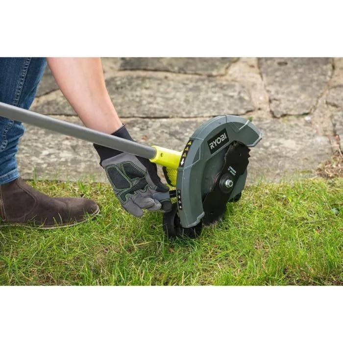 Ryobi - Dresse-bordures électrique acier noir Ø22 cm modèle RY18EGA-0 - Ryobi - Image 8