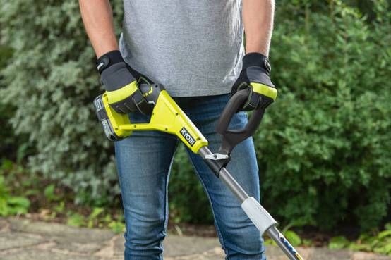 Ryobi - Dresse-bordures électrique acier noir Ø22 cm modèle RY18EGA-0 - Ryobi - Image 4