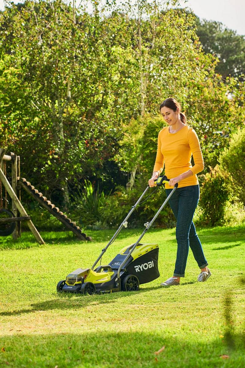 Ryobi - Tondeuse Poussée 18V One+ Coupe 33 cm Sans Batterie Ni Chargeur OLM1833B - RYOBI - Image 2