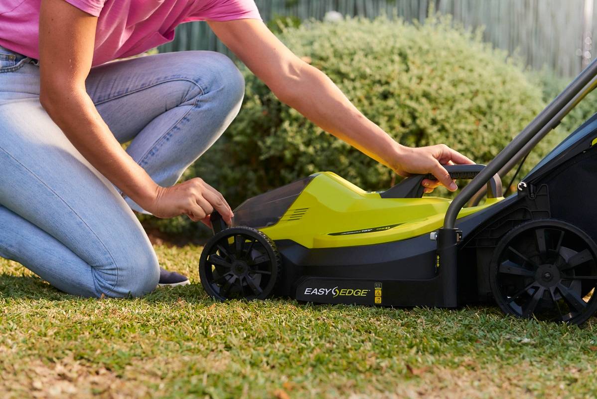 Ryobi - Tondeuse Poussée 18V One+ Coupe 33 cm Sans Batterie Ni Chargeur OLM1833B - RYOBI - Image 4