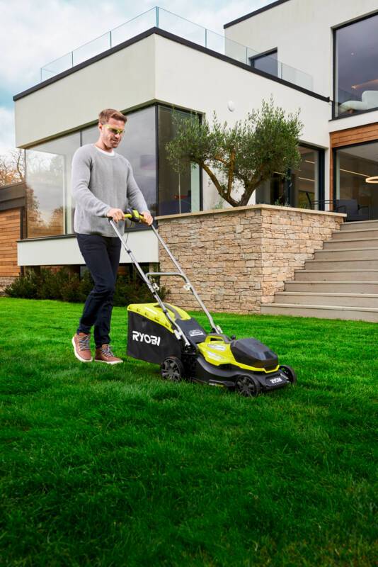 Ryobi - Tondeuse sans fil Ø coupe 37 cm H.20-70 mm bac 45L sans batterie - Ryobi - Image 7