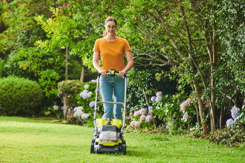 Ryobi - Tondeuse sans fil Ø coupe 37 cm H.20-70 mm bac 45L sans batterie - Ryobi - Image 3