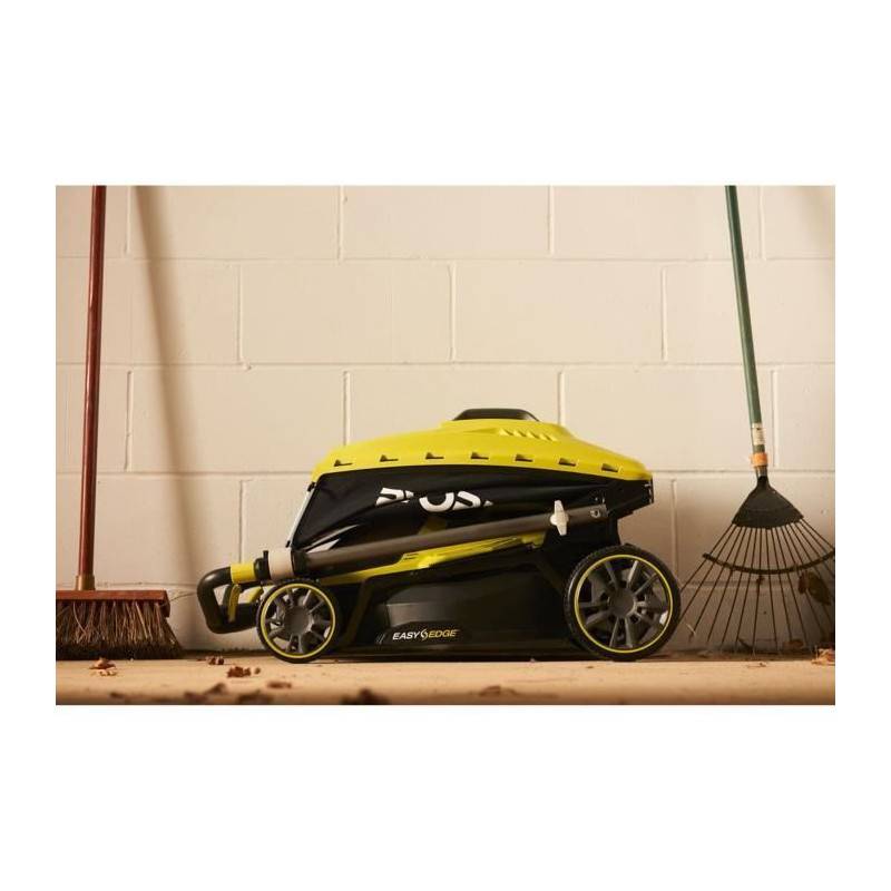 Ryobi - Tondeuse poussée 18V Brushless Ø coupe 37 cm ramassage et mulching - Ryobi - Image 2