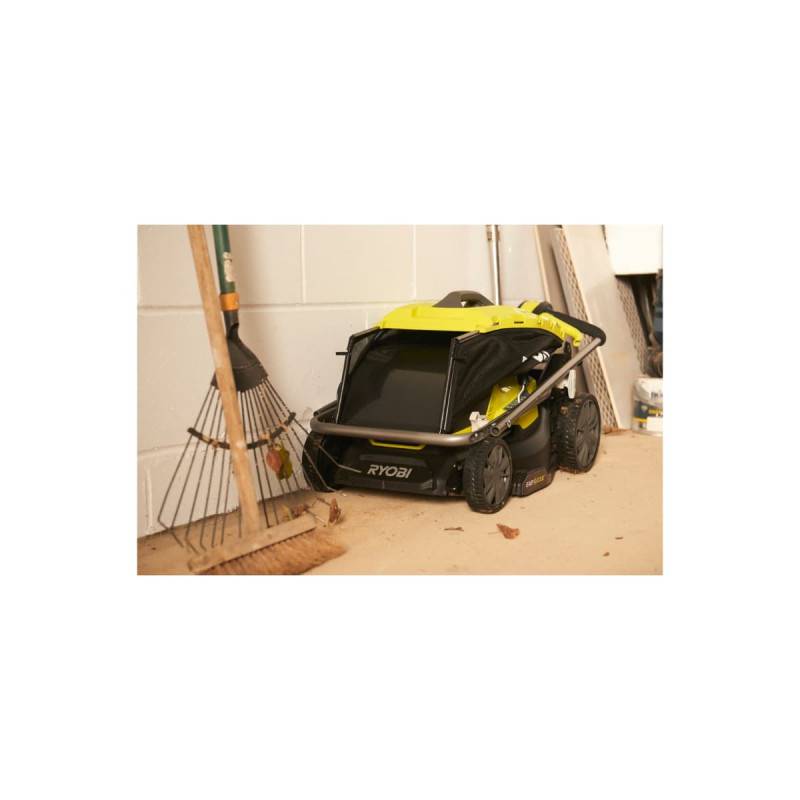 Ryobi - Tondeuse poussée 18V Brushless Ø coupe 37 cm ramassage et mulching - Ryobi - Image 5