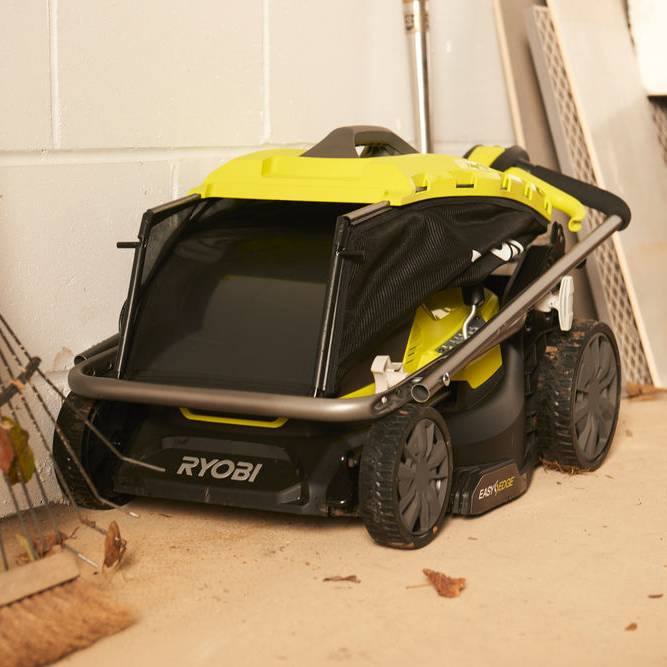 Ryobi - Tondeuse poussée 18V Brushless Ø coupe 37 cm ramassage et mulching - Ryobi - Image 10
