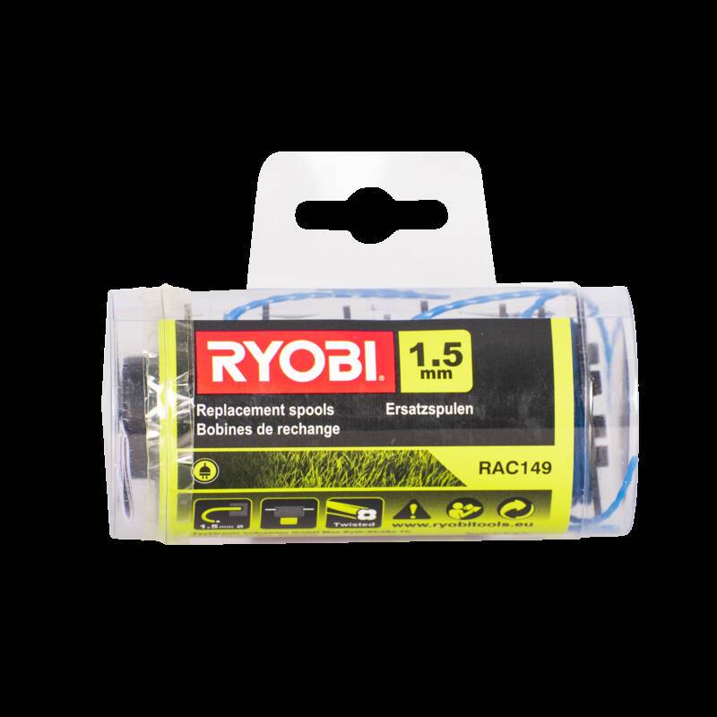 Ryobi - Lot 3 bobines double fil Ø 1,5 mm RLT3525 RYOBI - Image 2
