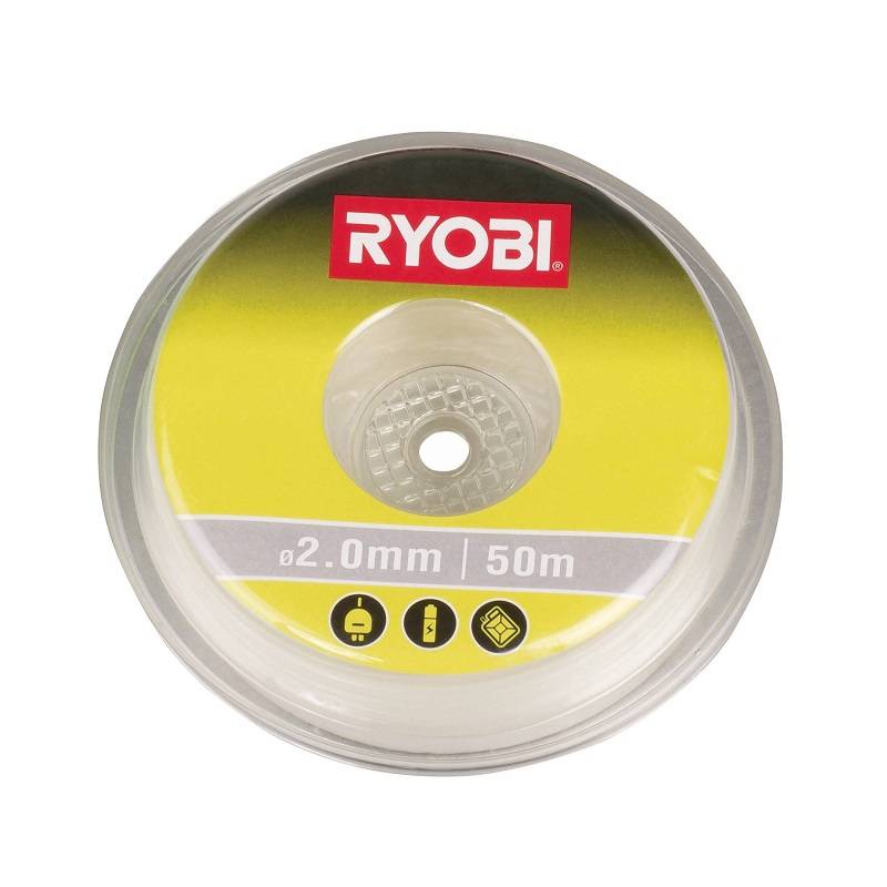 Bobine fil rond universel blanc Ø 2 mm L. 50 m RAC103 - RYOBI - Image 2