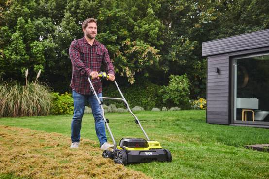 Ryobi - Scarificateur aérateur brushless Ø 35 cm vert et gris - Ryobi - Image 2