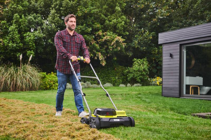 Ryobi - Scarificateur aérateur brushless Ø 35 cm vert et gris - Ryobi - Image 2