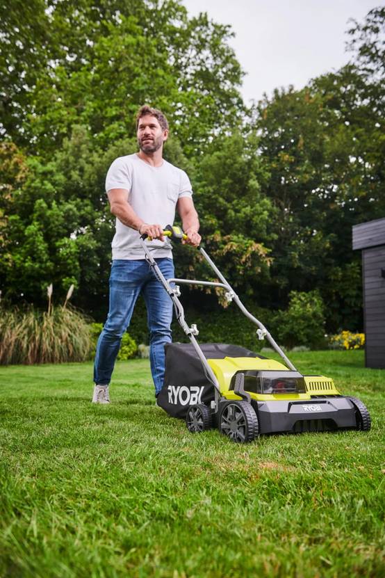Ryobi - Scarificateur aérateur brushless Ø 35 cm vert et gris - Ryobi - Image 12