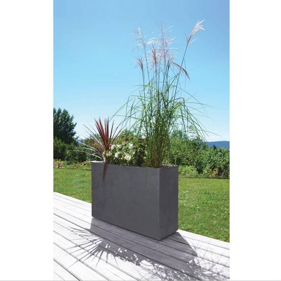 Muret étroit résine gris anthracite - EDA - Image 3