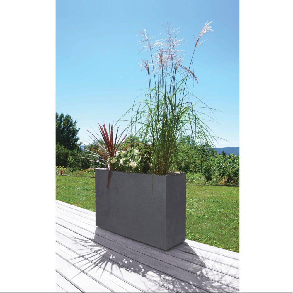 Muret étroit résine gris anthracite - EDA - Image 3